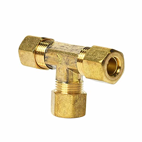 Replacement #64 5/16 Inch Lead-Free Brass Compression Tee for PrimeX 81006