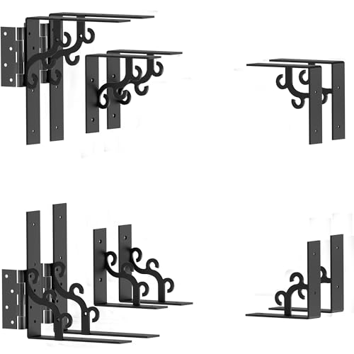Sdstone Heavy Duty Gate Corner Brace Bracket,Anti Sag Gate Kit Adjustable Gate Hardware Kit for Wooden Fence, Driveway, Wooden Gate Latches Kit, No Sag Kit-Aesthetic Design-2 Pack - size: 02