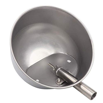 Stainless Steel Automatic Pig Waterer System Automatic Waterer for Pig Water Bowl Heavy Duty (L)
