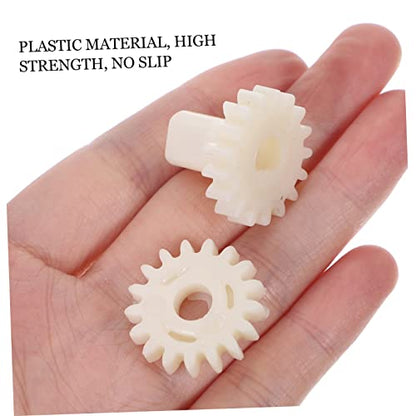 balacoo 20pcs Incubator Gear Wheel Reversible Gear for Egg Turning Incubator Accessories Easy Install
