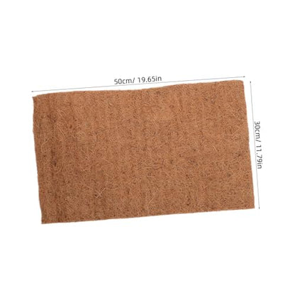 4pcs Washable Nesting Pads for Chicken Coop Non- Chicken Nest Box Liners Comfortable and Practical Nesting Pads Natural Coconut Coir Material for Hen Laying