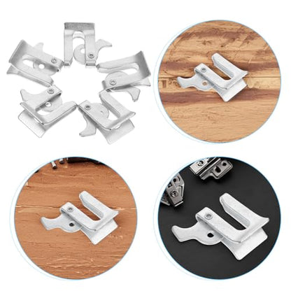 Holibanna 5pcs Pig Nursery Gate Latch Kit for Farrowing Crates and Nursery Beds, Galvanized Iron Metal Gate Lock with Elasticity and Secure Locking, Sturdy Fence Latch for Farm Applications