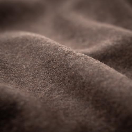 Arcturus Military Wool Blanket - Warm, Thick, Washable - Great for Outdoors, Camping, Stadium Blanket, Picnics, Travel - Car & Bushcraft Survival Kits - color: Chocolate