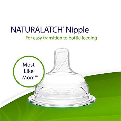 Playtex Baby Nurser Bottle Gift Set, with Pre-Sterilized Disposable Drop-Ins Liners, Closer to Breastfeeding
