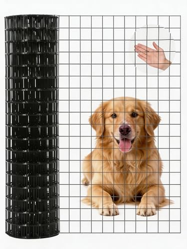 Cattle Farm Fence,Galvanized Garden Fencing 3 x 60ft 16GA 2x2 Inch Garden Border Metal Chicken Wire Fencing Mesh Roll for Yard Vegetable Plant Protection Poultry Netting - size: 2" x 2" 16GA 3'×60'