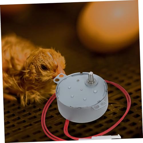 Mikikit 110v Egg Incubator Motor Replacement Slow Rotating Motor Kitten Incubator Parts