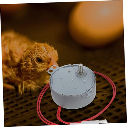 Mikikit 110v Egg Incubator Motor Replacement Slow Rotating Motor Kitten Incubator Parts
