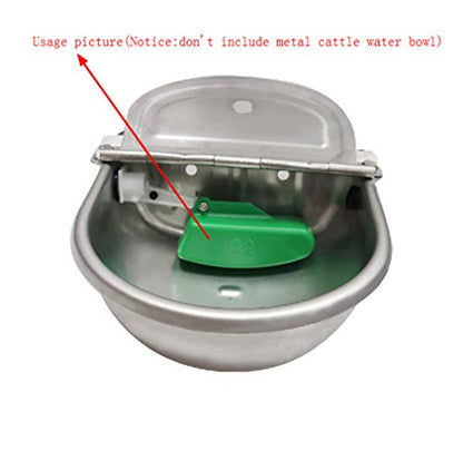 Float Valve Automatic Fill Water Level Control 2pcs for Tank Bucket Pool livestock Waterer
