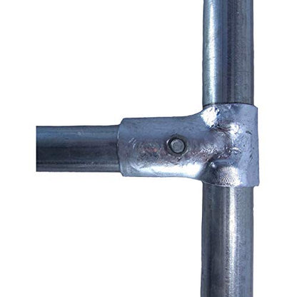 Black Powder Coated Chain Link Fence Butterfly Gate Latch - 1-3/8" Gate Frame and 2-3/8" Gate Post - Fence Gate Latch with Hole for Padlock - CASE Qty 10 - size: 1-3/8" X 2-3/8" - Case(10 Count)
