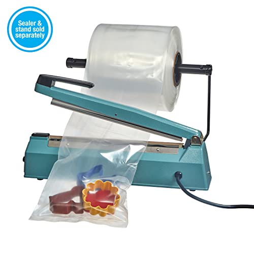 Hudson Exchange 8" x 500', 4 Mil, Poly Tubing Roll, Food Grade LDPE Resin, Custom Length Packaging