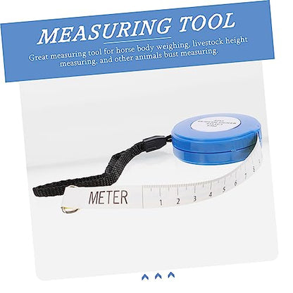 UKCOCO Animal Weight Measuring Tape for Cattle Pigs Goats Portable Livestock Body and Bust Tape Measure for Farm Use