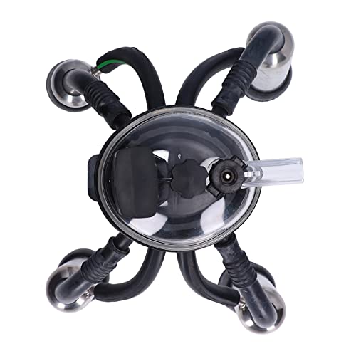 HEEPDD Professional Cow Milking Machine 200L Vacuum Pump Teat Cups Silicone Liners Milk Collection System for Large Herd Efficiency 95% Milk Extraction Rate Reduces Mastitis in Dairy Farm Operations