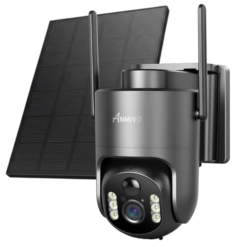 No WiFi Security Camera, 4G LTE Cellular Security Cameras Wireless Outdoor for Home/Farm/Jobsite, 2.5K True 4MP Off Grid Camera with SD & SIM, PIR Sensor, 2-Way Audio, Color Night Vision, Grey