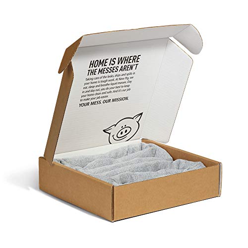 PIG Dryer-Safe Reusable Water Absorbent Sock - 2 Pack - 3" x 38" - Absorbs Up to 34 oz per Sock - Gray - PM50672 - color: Gray, style: 2-Pack
