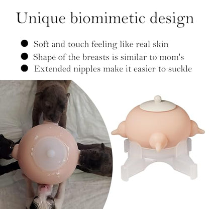 Doggiema Puppy Milk Feeder Nipple Puppy Bottle Puppy's Feeder 300ml - size: M size (Small Dog)
