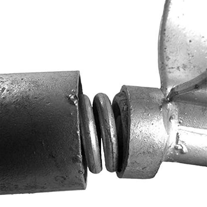 Chain Link Gate Spring Closer for 1-5/8" OD Gate Frame and 2-7/8" OD Gate Post - Self Closing - CASE Qty 12 - size: 1-5/8" X 2-7/8" - Case(12 Pack)