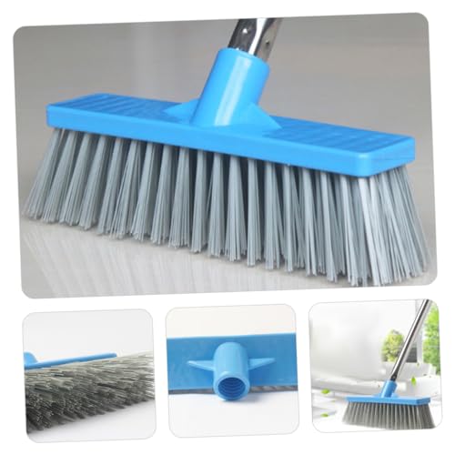 Long Handle Stiff Bristle Floor Scrub Brush Multi-Purpose Kitchen Garage Deck Brush
