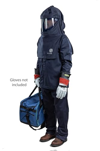 Premium Class 00 Insulated Electrical Gloves Kit, 500V AC / 750V DC, YellowWeaver Arborist Legacy Logging Belt & Suspenders - size: Gloves - Small Kit, Size 10