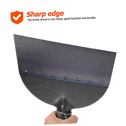 BESPORTBLE 1Pc Sturdy Shovel for Household Cleaning Premium Manual Spade for Henhouse Long Durable and Lightweight Manure Scoop for Livestock Care and Outdoor Use