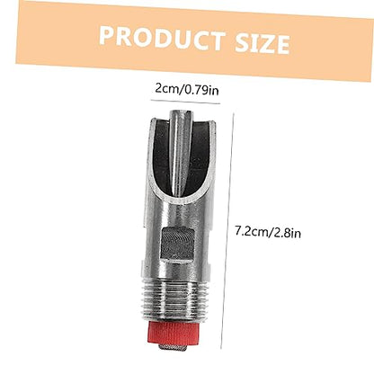 Mipcase 10pcs Automatic Stainless Steel Pig Drinking Waterer of Livestock Feeders Water Nipples Efficient Water Supply for and Livestock Care