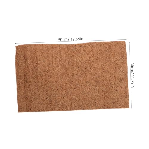 Toyvian 4pcs Washable Chicken Nesting Pads Soft Coconut Coir Nest Box Liners for Comfortable Egg Laying for Chicken Coop and Poultry Setup