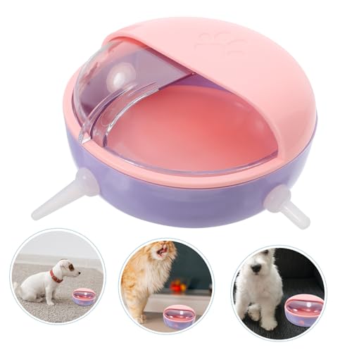 Puppy Feeding Bowl with Pacifiers Unique Design for Cats and Dogs Safe Reusable Milk Bowl for Newborn Pets Stylish for Home Decor
