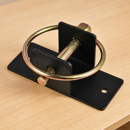 Barn Bucket Hook - Feed Holder Hanger with Pin - Quick Release Bucket Hooks | for Stall Stable Barn Fence Kennel Tractor Horse Livestock