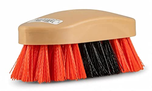 Decker "Wild Things" Horse Grooming Brushes | Orange/Black/Orange