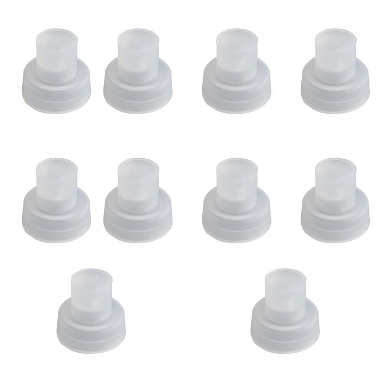 10pcs 00600.1000 fits for Bunn Silicon Seat Cup Faucet,White Tea nozzles 006001000