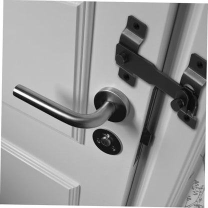 POPETPOP Stainless Steel Heavy Duty Barn Door Latch Lock Secure Flip Lock for Gates and Fences PET Cage Weather-Resistant Door Hardware