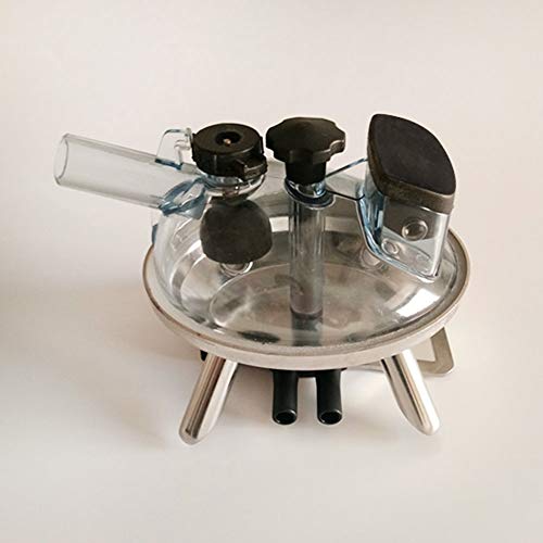 Milk Claw Milking Claw Milk Collector Milking Part Accessory with Multi Manifolds Connectors Easy to Use Durable for Cow Goat 240CC Stainless Steel Base PC Lid