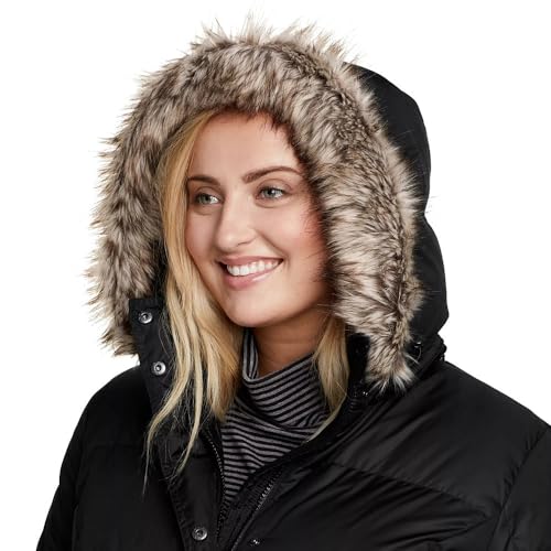 Eddie Bauer Women's Down-outerwear-coats - color: Black, size: X-Large