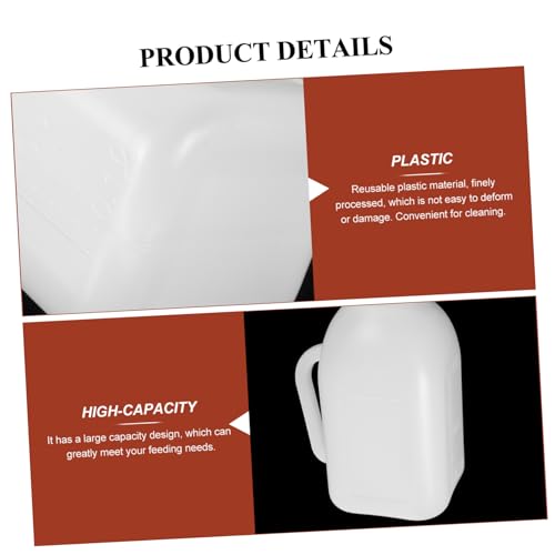 BESPORTBLE Lamb Nursing Bottle Handle Calf Feeding Bottle for Small Livestock for Goats and Sheep Easy to Clean Capacity