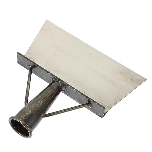Mipcase Metal Cleaning Shovel for Poultry and Pig Farms Convenient Excrement Scooper Long Handle Heavy Duty Dung Shovel for Farm Cleaning