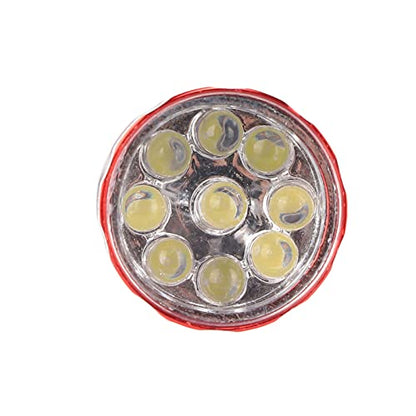BRRNOO Egg Candler for Chicken Eggs, Egg Light LED Cool Light Candler Candling Checker Lamp Incubator Chicken Lamp for Quail Goose Dark Canary All Eggs (Red) - color: Red