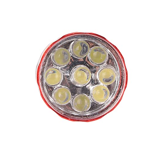 Portable LED Egg Candler with Battery Powered Checker for Chicken Quail Goose Canary Eggs in Home Hatcheries Incubators - color: Red