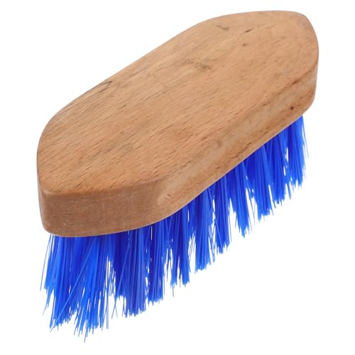 Beaupretty Horse Grooming Brush Wooden Comb Stiff Bristle 15.5X5.5 Inch Fur Cleaning Tool and Cattle Stable Care