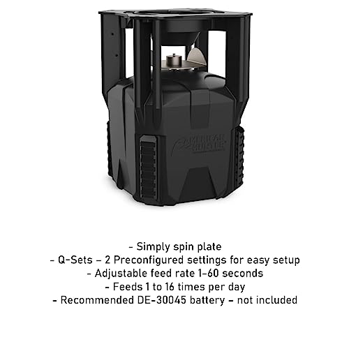 American Hunter 30 Gal Nesting Hopper | Hunting Durable Lightweight 3 Legged Game Feeder with XDE-Pro Automatic Delivery System
