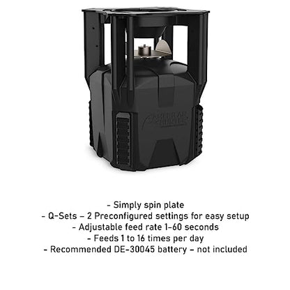 American Hunter 30 Gal Nesting Hopper | Hunting Durable Lightweight 3 Legged Game Feeder with XDE-Pro Automatic Delivery System