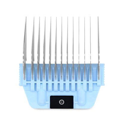 A Series Wide 25mm (1 inch) Metal Comb - Professional Dog Grooming Blades for Smooth Coat - Durable and Precise for Trimming and Finishing - Compatible with A Series Clippers - size: A Series Wide 25mm (1") Metal Comb