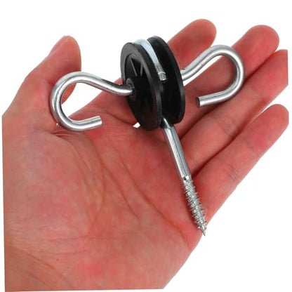 BESPORTBLE 4pcs Electric Fence Insulator Kit for Cattle and Ranch Fencing Weather-Resistant Design for Secure Connections and Versatile Use in All Climates