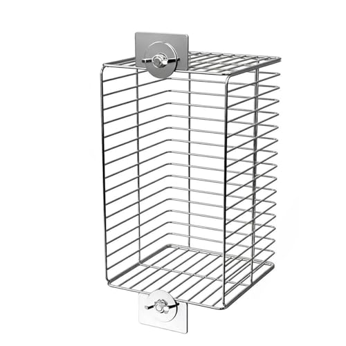 Reptile Lamp Cover Stainless Steel Anti Scald Lampshade Heater Cage Enclosure Square Bulb Guard Suitable for Pet Enclosure Birdcages
