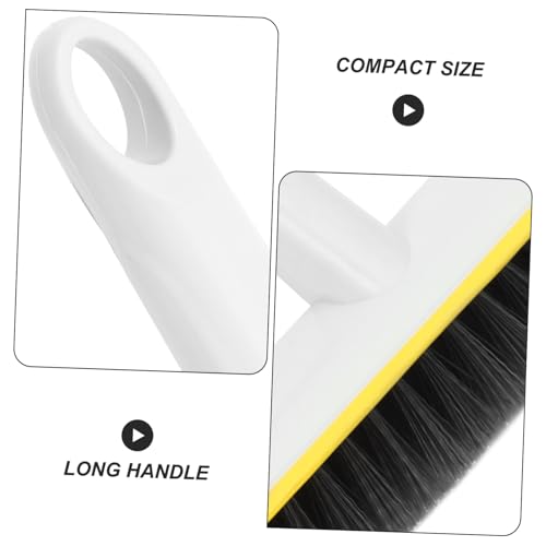 KICHOUSE Long Handle Stiff Scrubbing Brush Heavy Duty Broom for Indoor Cleaning for Bathroom Kitchen and Outdoor Use Hard Bristles for Stubborn Stains and Versatile Cleaning Tasks