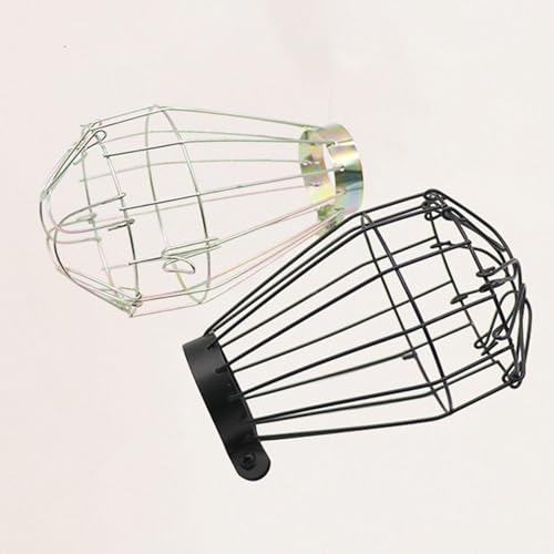 Iron Mesh Cage Heater Guard Lamp Holder Adjustable Clamp Safe Design Suitable for Snake Enclosure and