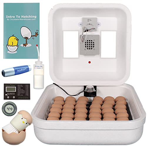 HovaBator 2370 Egg Incubator Deluxe Combo Kit, Thermostat, Auto Turner, Fan