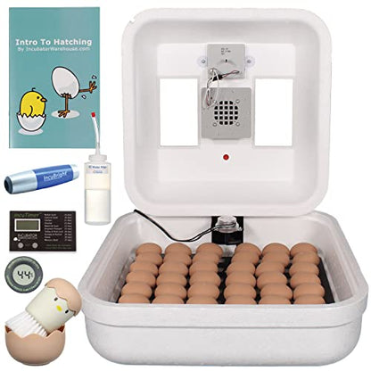 HovaBator 2370 Egg Incubator Deluxe Combo Kit, Thermostat, Auto Turner, Fan