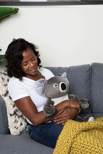 HUGIMALS Quinn The Koala 20 Inch 4.5 lb Heavy Cute Sensory Weighted Comfort Plush | Large Unscented Washable Self Care Calming Stuffed Animal for Kids, Teens and Adults - color: Quinn the Koala
