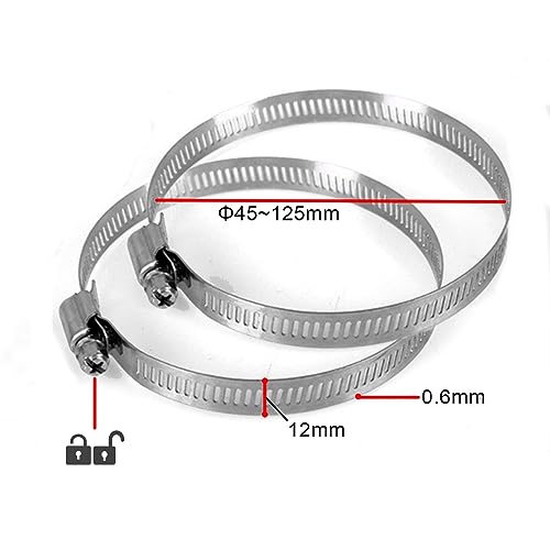 WiTi Universal Vertical Pole Mount for Security Camera, Solid Metal Bracket with Loops, Suitable for CCTV Cameras(Small Size)