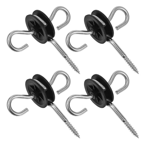 4pcs Electric Fence Wire Insulators Gate Handles Weatherproof Easy Install Essential for Ranch Garden Fencing