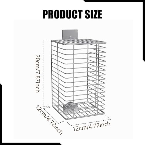 Reptile Lamp Cover Stainless Steel Anti Scald Lampshade Heater Cage Enclosure Square Bulb Guard Suitable for Pet Enclosure Birdcages